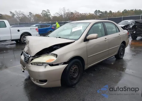 2006 Toyota Corolla Le from USA, damaged, VIN 2T1BR32E46C664258